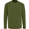 Pánské Tričko SOL's Collection tričko Imperial LSL Men dlouhý rukáv pánské COT-25207407201 Khaki tmavá