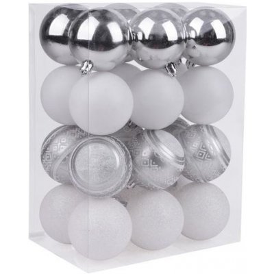 MagicHome Gule 24 ks bielo- strieborné – Zboží Dáma