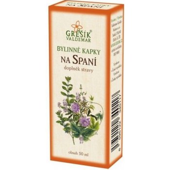 Grešík Bylinné kapky Na spaní 50 ml