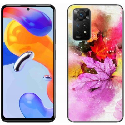 mmCase Gelové Xiaomi Redmi Note 11 Pro 4G/5G - barevné listy – Zboží Živě