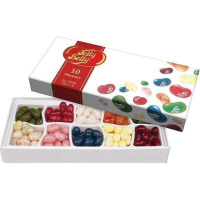 Jelly Belly 10 Flavours Gift Box 125 g – Zboží Mobilmania