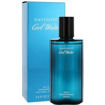 Davidoff Cool Water Man deodorant sklo 75 ml