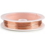 Drát měděný, lakovaný Ø0,5 mm, malé, 3 měděná – Hledejceny.cz