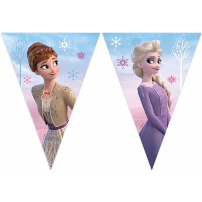 Procos Girlanda vlaječková Frozen 230 cm – Zboží Mobilmania