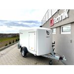 DEBON Skříňový přívěs C255®, composite, bílý, 1300 kg – Zboží Mobilmania