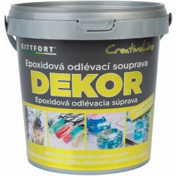 Kittfort Epoxidová pryskyřice Dekor, 260 g KRISTALOVA PRYSKYRICE SET 260G