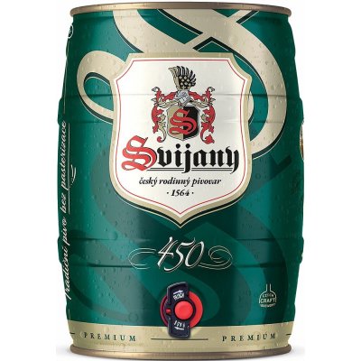 Svijany 450 Prémiový Ležák 4,6% 5 l (sud) – Zboží Dáma