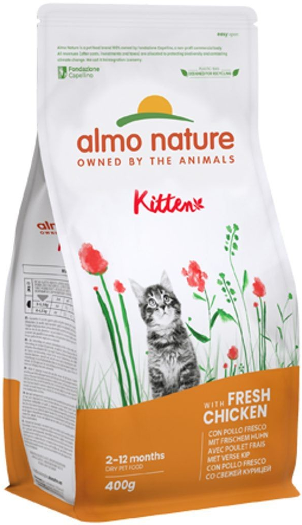 Almo Nature Kitten pro koťata s čerstvým kuřetem 0,4 kg