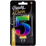 Godan Narozeninová svíčka 5 duhová – Zboží Dáma