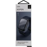 Uniq Aspen Braided řemínek pro Apple Watch 44/42mm modrý UNIQ-44MM-ASPOBLU – Zboží Živě