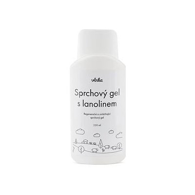 Vlnka Sprchový gel s lanolinem 250 ml – Zbozi.Blesk.cz