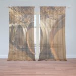 Sablio Záclony Sudy: 2ks 150x250cm – Hledejceny.cz