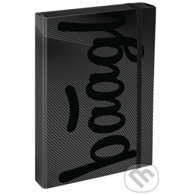 Baagl Jumbo Darkness A4 tmavě šedá – Zboží Mobilmania