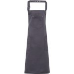 Premier Workwear Bavlněná dlouhá chino zástěra za krk PR132 Steel Pantone 6545 72x86cm – Hledejceny.cz