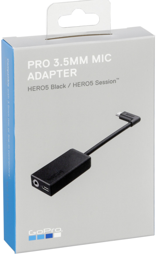 GoPro Pro 3.5mm Mic Adapter pro HERO5 - AAMIC-001 od 1 499 Kč - Heureka.cz