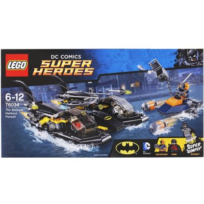 LEGO® Super Heroes 76034 Honička v přístavu s Batmanovým vznášedlem