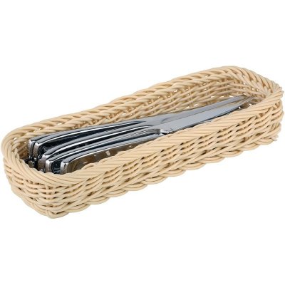 Košík na příbory - polyrattan 270x100x45 mm | APS, 40131 – Zbozi.Blesk.cz