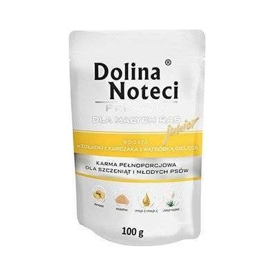 Dolina Noteci Premium Small Junior bohatý na kuřecí žaludky s telecími játry 10 x 100 g – Zboží Mobilmania