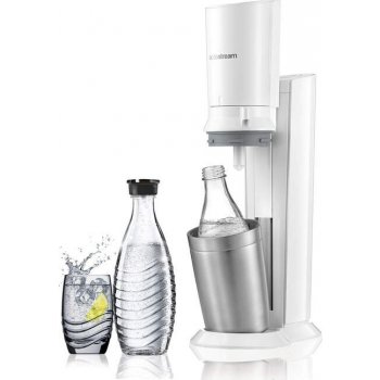 SodaStream Crystal 2.0 bílá + 2x náhradní lahev