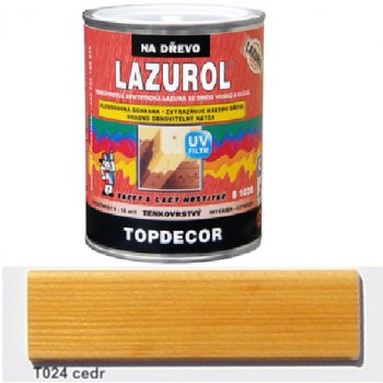 Lazurol Topdecor S1035 4,5 l cedr