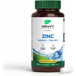 Natures Finest Nutrisslim Zinc + selen + vitamin C 30 kapslí – Hledejceny.cz
