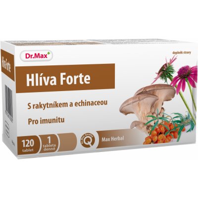 Dr. Max Hlíva Forte s rakytníkem a echinaceou 120 tablet – Zboží Mobilmania