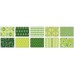 Bringmann Folia Basic Origami papírky zelený 10x10 TBF4651515 – Zbozi.Blesk.cz