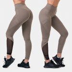 Nebbia Fit & Smart legíny s vysokým pasem 572 Mocha – Zboží Dáma