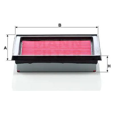MANN FILTER Vzduchový filtr C 1618 – Hledejceny.cz