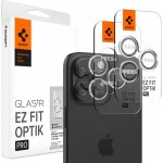 Spigen Glass tR EZ Fit Optik Pro 2 Pack, crystal clear - iPhone 15 Pro/15 Pro Max AGL06914 – Zboží Mobilmania