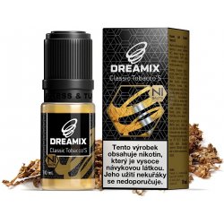 Dreamix Salt Classic Tobacco'S klasický tabák 10 ml 20 mg