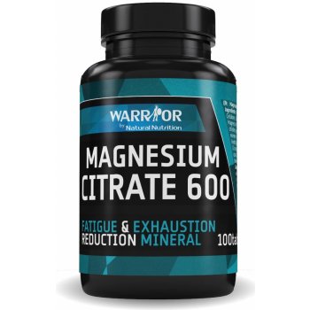 Warrior Magnesium Citrate 600 100 tablet