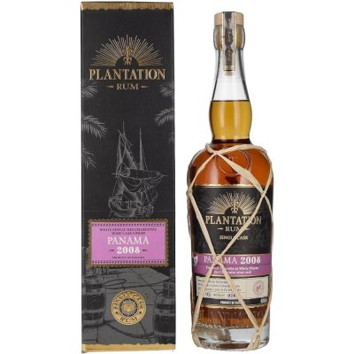 Plantation Panama 2008 46,5% 0,7 l (karton) – Zboží Mobilmania