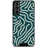 Mobiwear Glossy Samsung Galaxy S21 FE GA61G Béžové linky – Zboží Živě