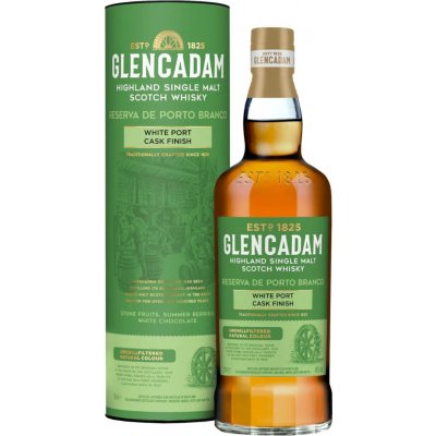 Glencadam Reserva De Porto Branco White Port Cask Finish 46% 0,7 l (tuba) – Hledejceny.cz
