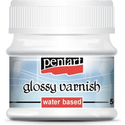 Pentart Lak lesklý na vodní bázi 50 ml – Zboží Dáma