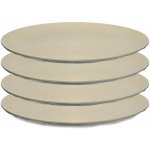 KOZIOL Obědový talíř CLUB 26 cm béžová 4 ks – Zboží Mobilmania