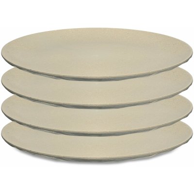 KOZIOL Obědový talíř CLUB 26 cm béžová 4 ks – Zboží Mobilmania