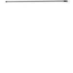 Spokar hůl kovová závit závěs 130 cm 8901001200 – Zboží Dáma