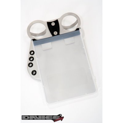 Score card držák s plast.krytem Davies Caddy Compact, Brush Silver Matt – Sleviste.cz