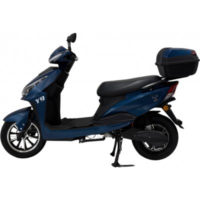MoBee Y9 - elektrický skútr s akumulátorem a nabíječkou modrá – Zboží Mobilmania