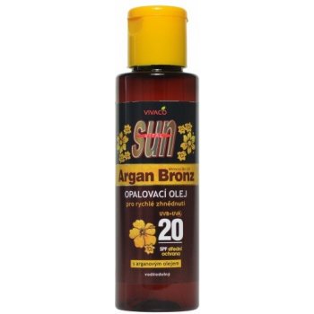 SunVital Argan Oil opalovací olej SPF20 MR 200 ml