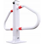 VERDA Sklopná zamykací parkovací zábrana typ T na klíč 48 cm SN1823 bílá – Hledejceny.cz