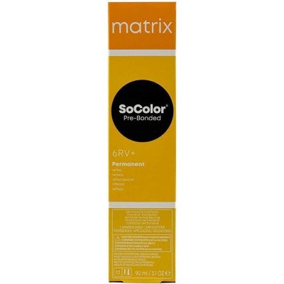 Matrix SoColor Pre-Bonded Reflect Hair Color 6RV+ Dark blond Red Violet+ 90 ml – Zboží Mobilmania