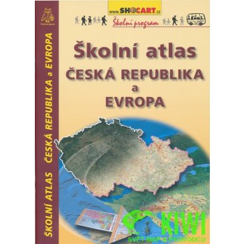 Školní atlas Česká republika a Evropa