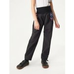 Softshellové kalhoty s fleecem Basic Černá Kouzelné květiny – Zboží Dáma