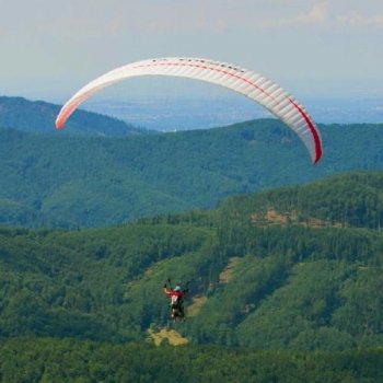 Tandemový paragliding vyhlídkový let