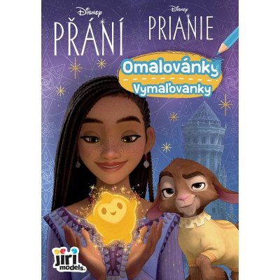 Jiri Models Omalovánky A5+ Disney Přání