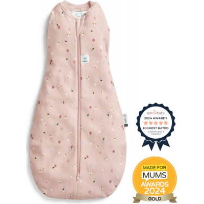 Ergopouch 2v1 Cocoon Daisies růžová – Zboží Mobilmania