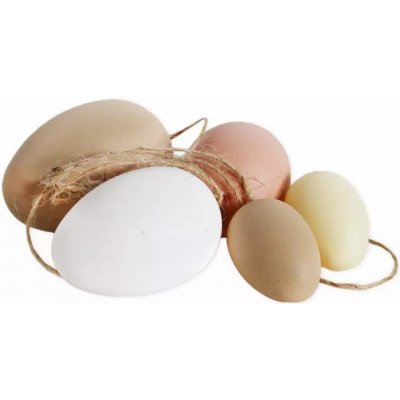 Lepaso Vajíčka pvc 16ks mix natural – Hledejceny.cz
